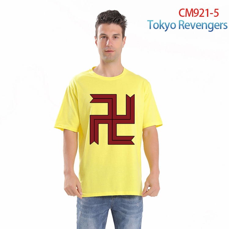 Tokyo Revengers Printed short-sleeved cotton T-shirt from S to 4XL CM-921-5