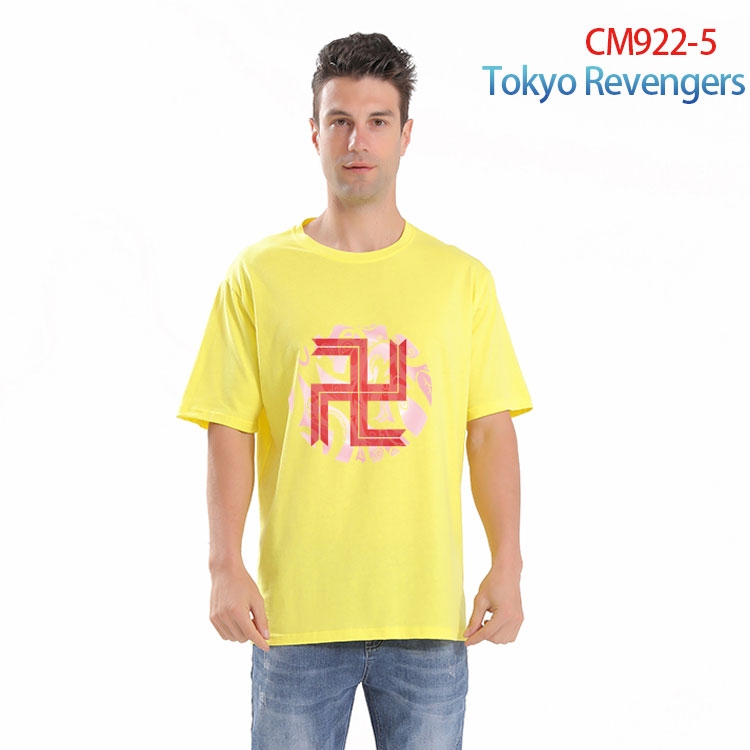 Tokyo Revengers Printed short-sleeved cotton T-shirt from S to 4XL CM-922-5