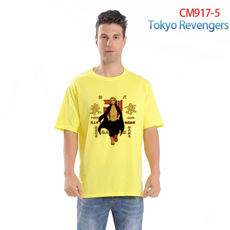 Tokyo Revengers Printed short-sleeved cotton T-shirt from S to 4XL CM-917-5