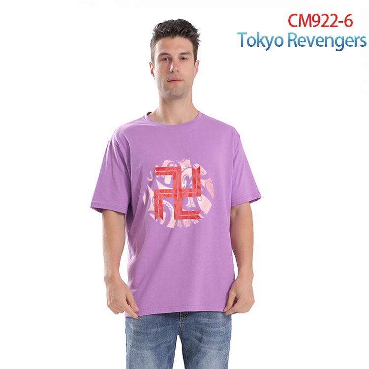 Tokyo Revengers Printed short-sleeved cotton T-shirt from S to 4XL CM-922-6