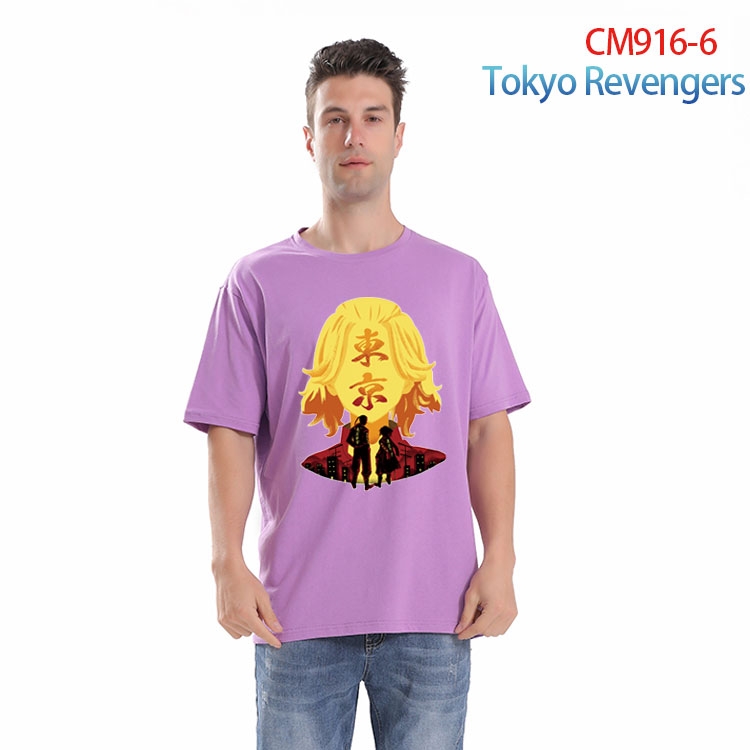 Tokyo Revengers Printed short-sleeved cotton T-shirt from S to 4XL CM-916-6