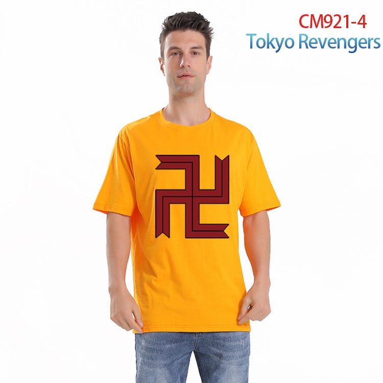 Tokyo Revengers Printed short-sleeved cotton T-shirt from S to 4XL CM-921-4