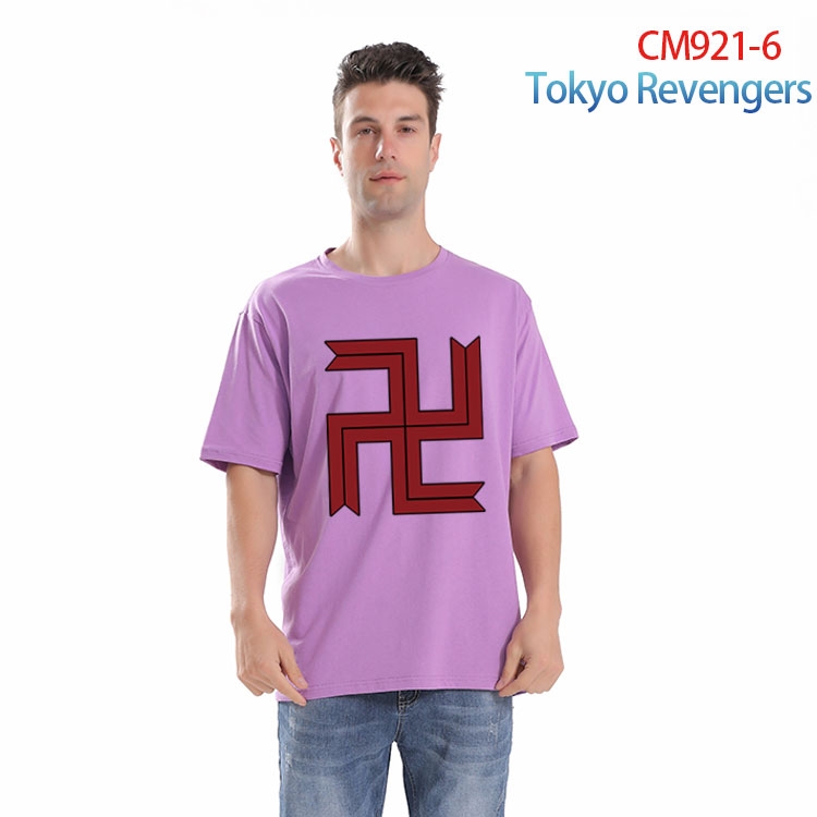 Tokyo Revengers Printed short-sleeved cotton T-shirt from S to 4XL CM-921-6