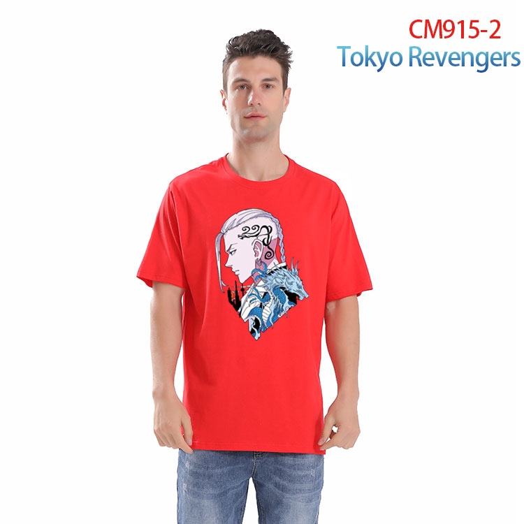 Tokyo Revengers Printed short-sleeved cotton T-shirt from S to 4XL CM-915-2