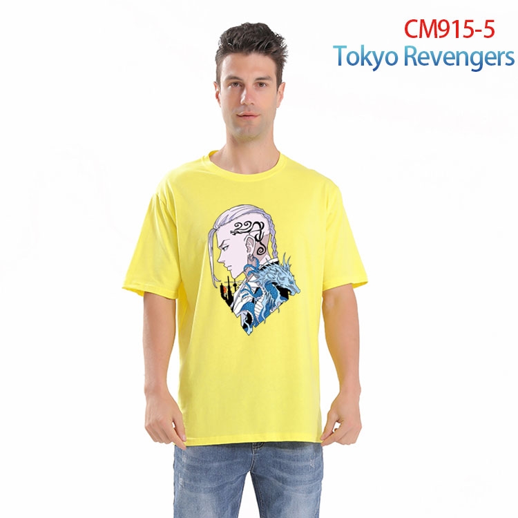 Tokyo Revengers Printed short-sleeved cotton T-shirt from S to 4XL CM-915-5