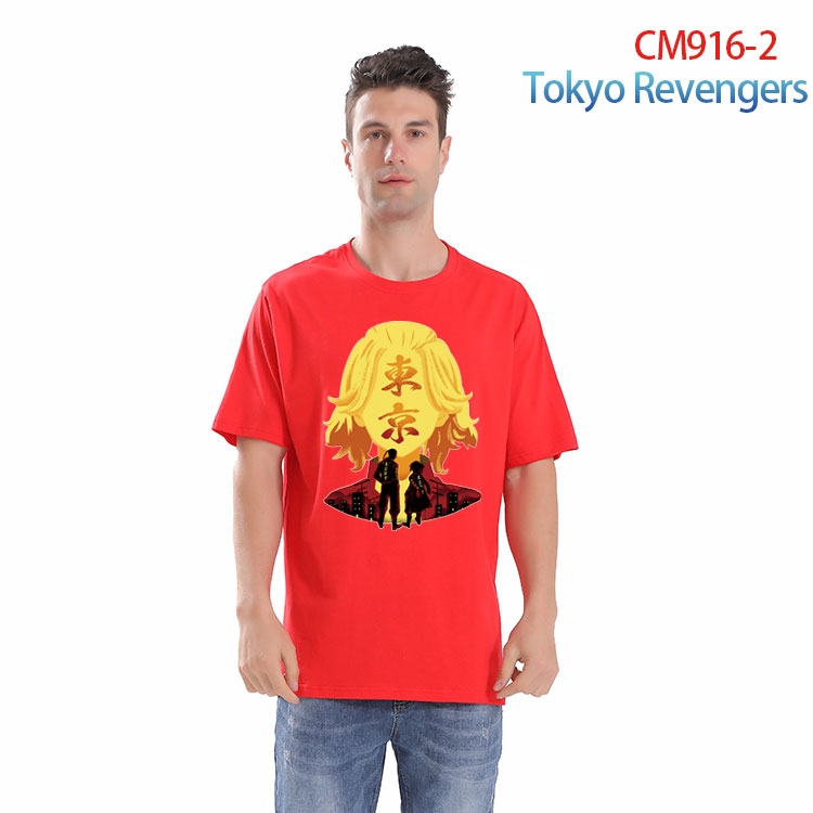 Tokyo Revengers Printed short-sleeved cotton T-shirt from S to 4XL CM-916-2