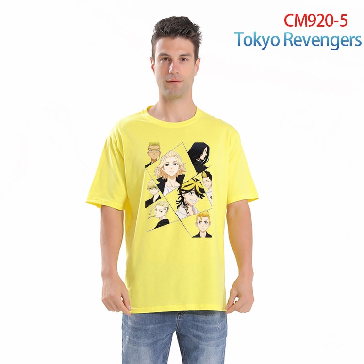 Tokyo Revengers Printed short-sleeved cotton T-shirt from S to 4XL CM-920-5