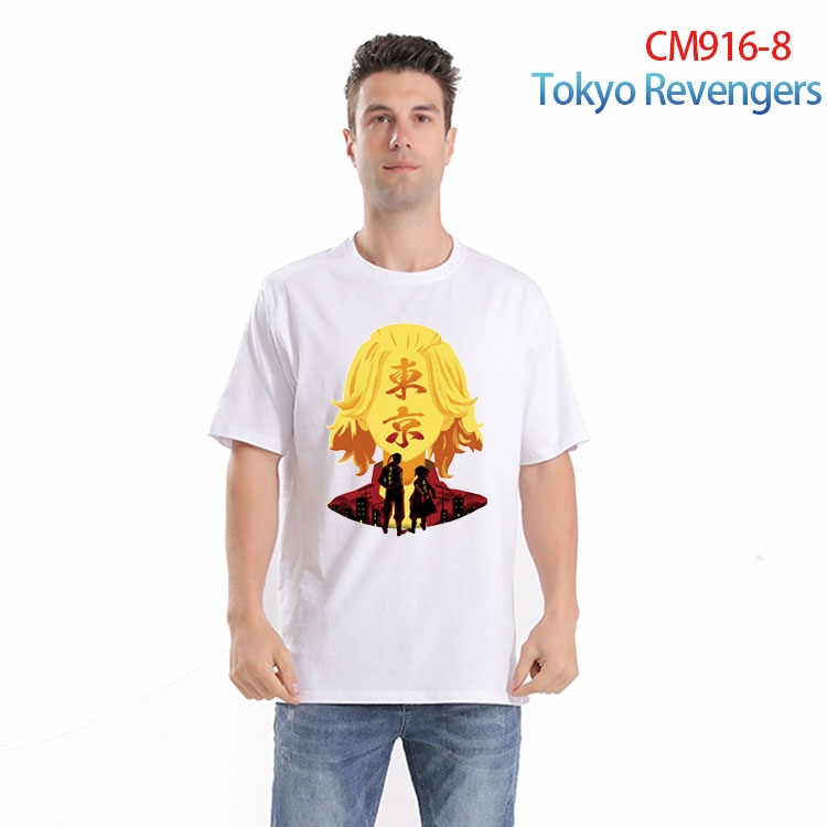 Tokyo Revengers Printed short-sleeved cotton T-shirt from S to 4XL CM-916-8