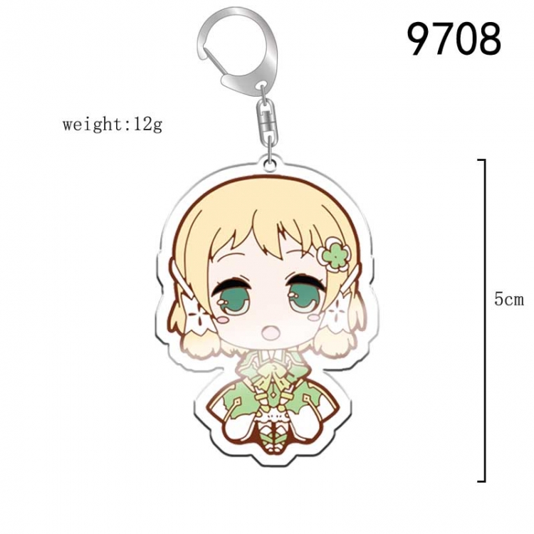 Yuuki Yuuna wa Yuusha de Aru Anime acrylic Key Chain  price for 5 pcs 9708