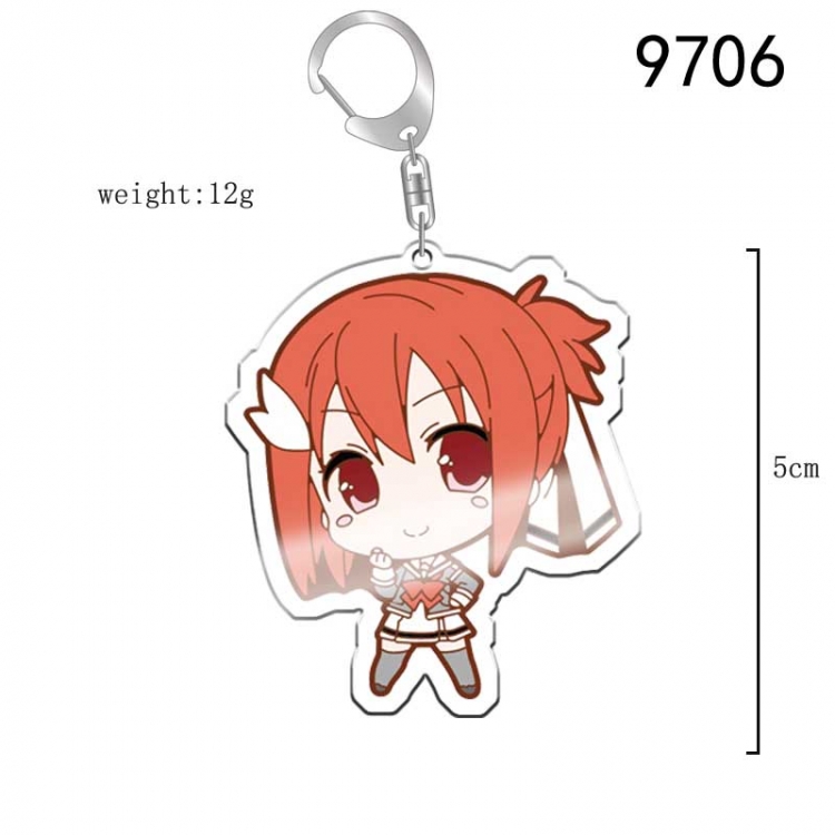 Yuuki Yuuna wa Yuusha de Aru Anime acrylic Key Chain  price for 5 pcs 9706