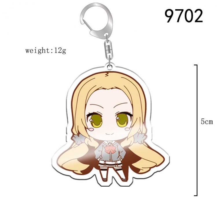 Yuuki Yuuna wa Yuusha de Aru Anime acrylic Key Chain  price for 5 pcs 9702