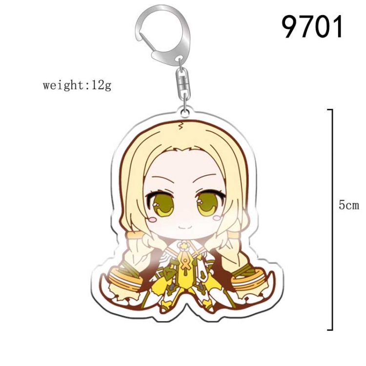 Yuuki Yuuna wa Yuusha de Aru Anime acrylic Key Chain  price for 5 pcs 9701