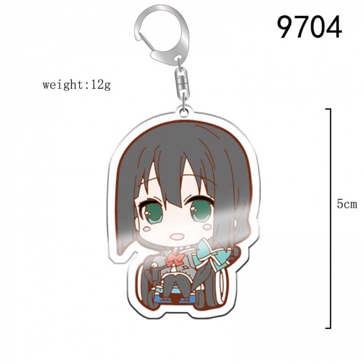 Yuuki Yuuna wa Yuusha de Aru Anime acrylic Key Chain  price for 5 pcs 9704