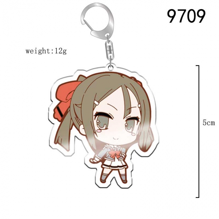 Yuuki Yuuna wa Yuusha de Aru Anime acrylic Key Chain  price for 5 pcs 9709