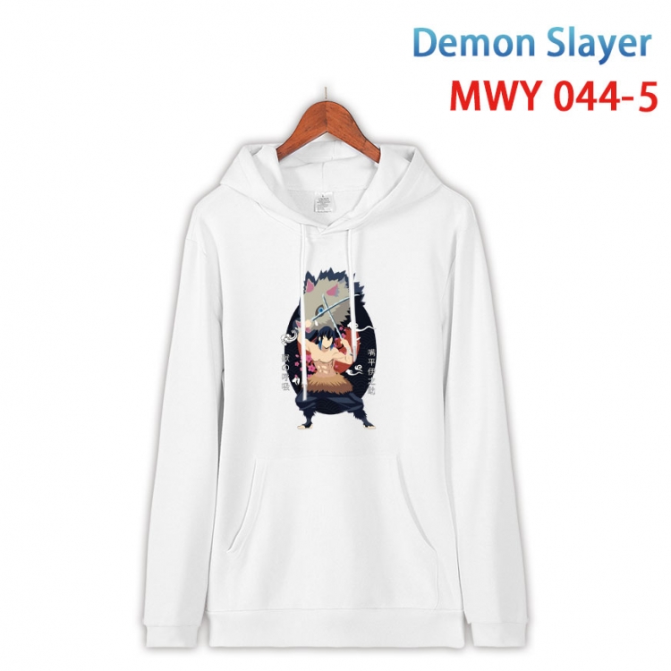 Demon Slayer Kimets Cotton Hooded Patch Pocket Sweatshirt   from S to 4XL  MWY 044 5
