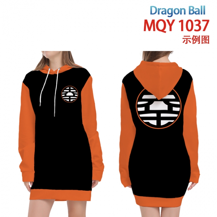 DRAGON BALL Full color printed hooded long sweater from XS to 4XL MQY-1037
