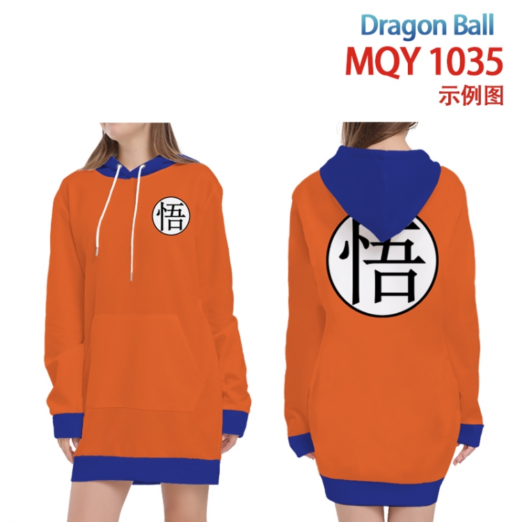 DRAGON BALL Full color printed hooded long sweater from XS to 4XL MQY-1035