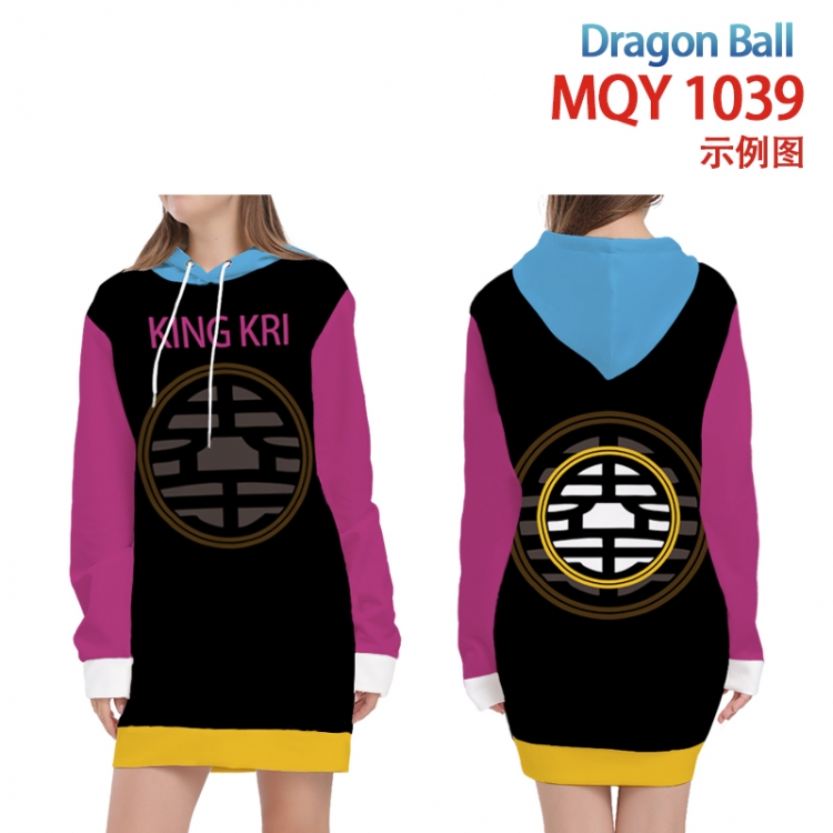 DRAGON BALL Full color printed hooded long sweater from XS to 4XL  MQY-1039