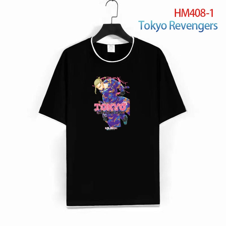 Tokyo Revengers  Cotton round neck short sleeve T-shirt from S to 4XL HM 408 1