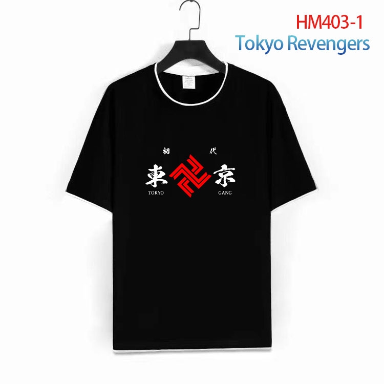 Tokyo Revengers  Cotton round neck short sleeve T-shirt from S to 4XL  HM 403 1