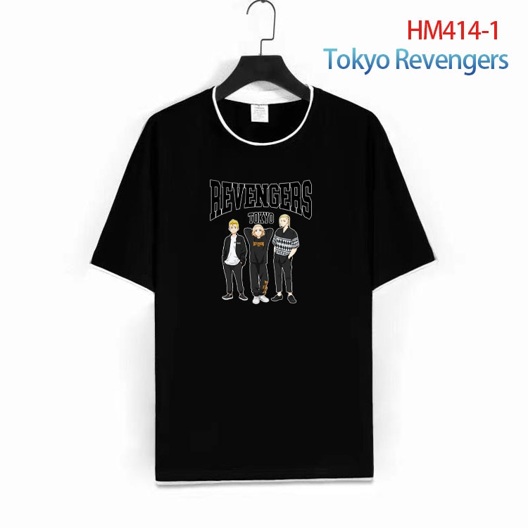 Tokyo Revengers  Cotton round neck short sleeve T-shirt from S to 4XL  HM 414 1