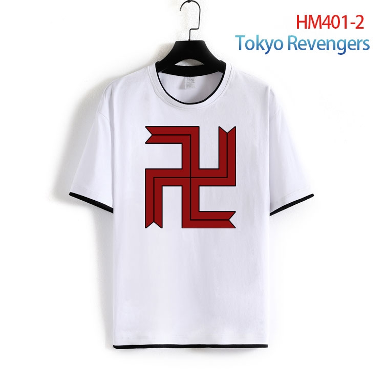 Tokyo Revengers  Cotton round neck short sleeve T-shirt from S to 4XL  HM 401 2