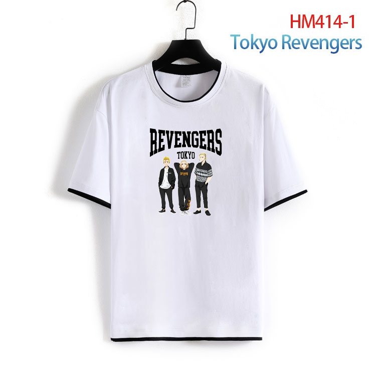 Tokyo Revengers  Cotton round neck short sleeve T-shirt from S to 4XL  HM 414 2