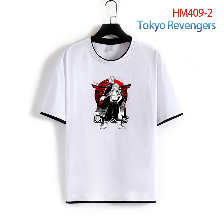 Tokyo Revengers  Cotton round neck short sleeve T-shirt from S to 4XL HM 409 2