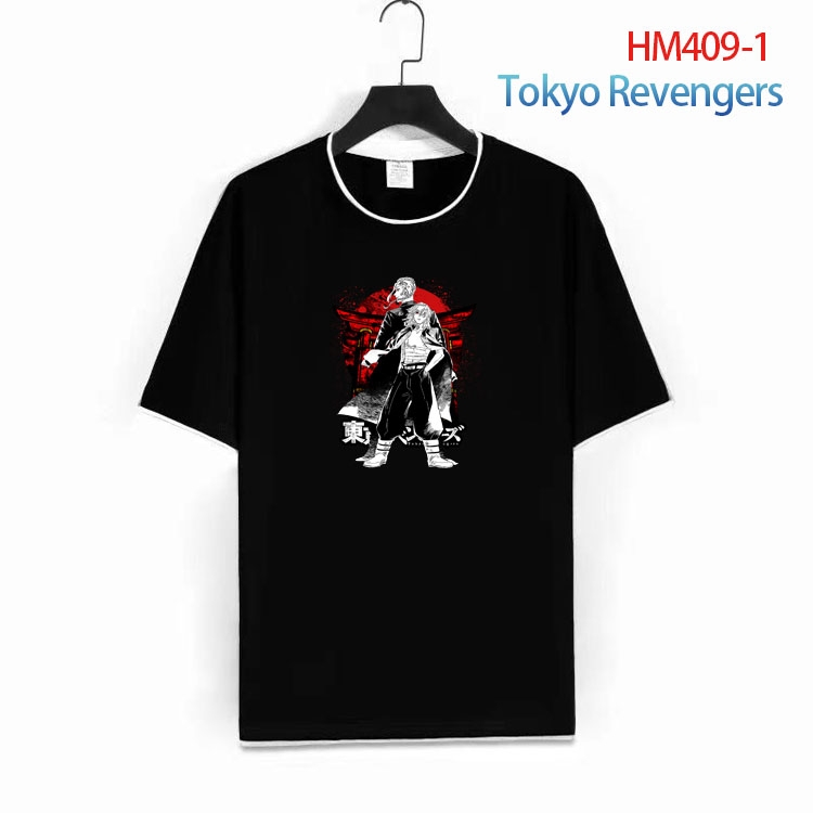 Tokyo Revengers  Cotton round neck short sleeve T-shirt from S to 4XL HM 409 1