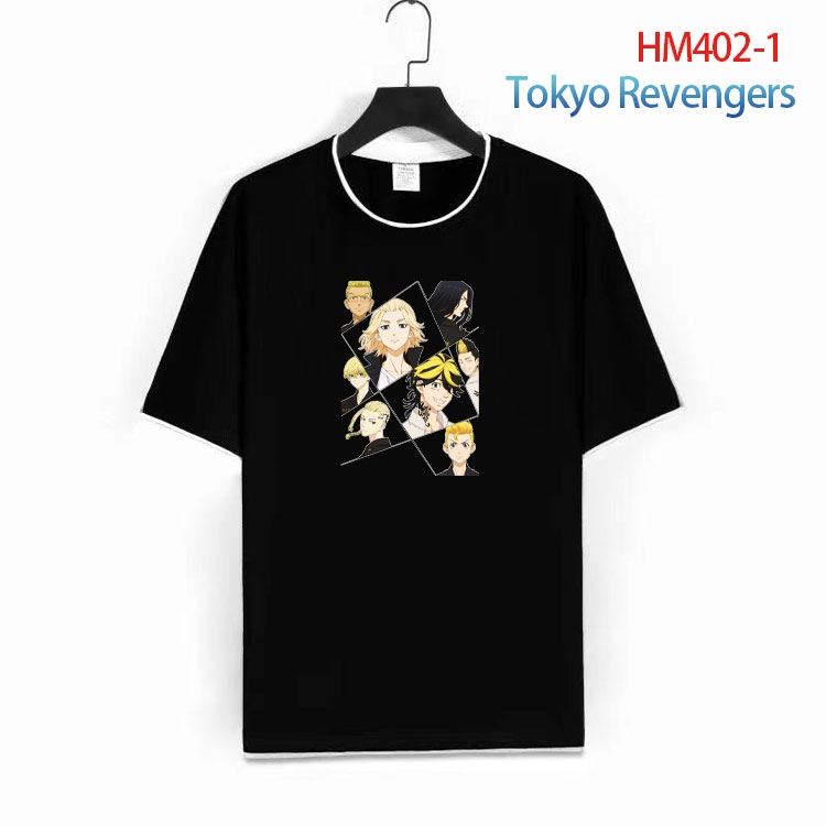 Tokyo Revengers  Cotton round neck short sleeve T-shirt from S to 4XL  HM 402 1