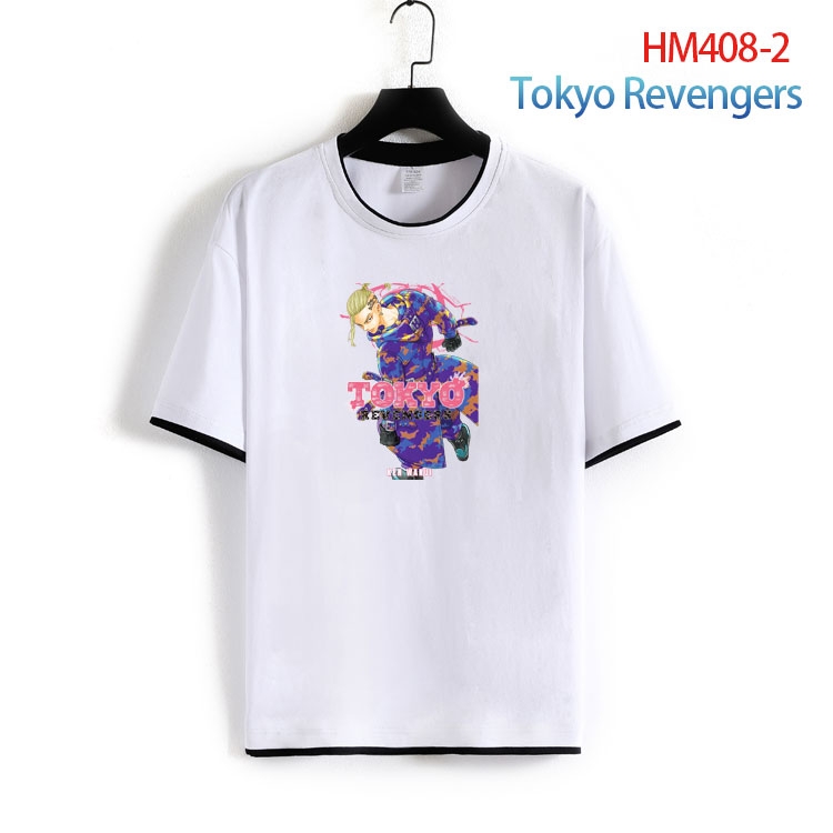 Tokyo Revengers  Cotton round neck short sleeve T-shirt from S to 4XL HM 408 2