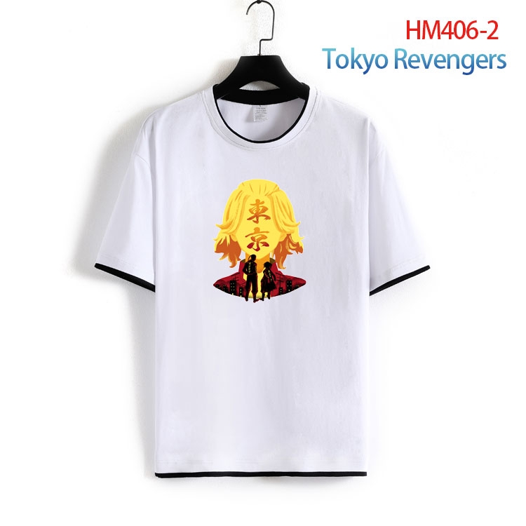 Tokyo Revengers  Cotton round neck short sleeve T-shirt from S to 4XL HM 406 2