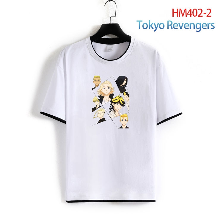 Tokyo Revengers  Cotton round neck short sleeve T-shirt from S to 4XL HM 402 2