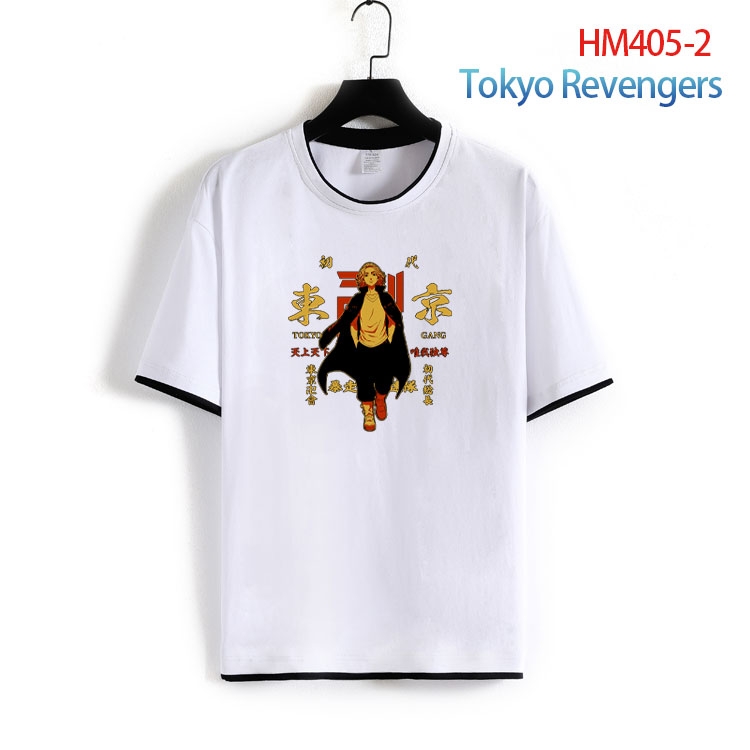 Tokyo Revengers  Cotton round neck short sleeve T-shirt from S to 4XL HM 405 2