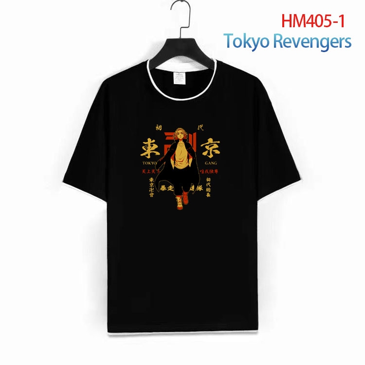 Tokyo Revengers  Cotton round neck short sleeve T-shirt from S to 4XL  HM 405 1