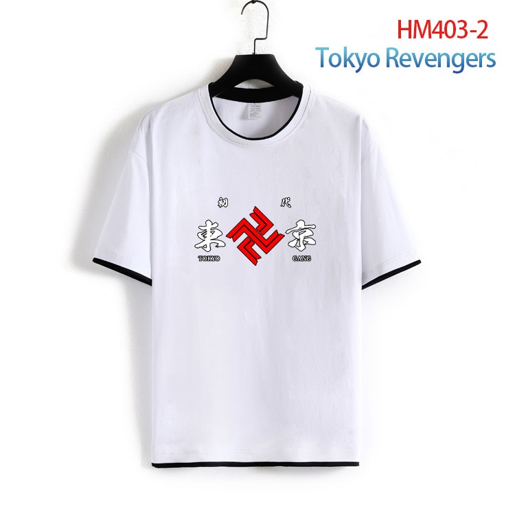 Tokyo Revengers  Cotton round neck short sleeve T-shirt from S to 4XL HM 403 2