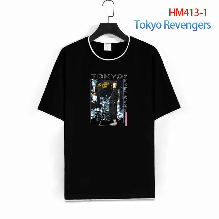 Tokyo Revengers  Cotton round neck short sleeve T-shirt from S to 4XL HM 413 1