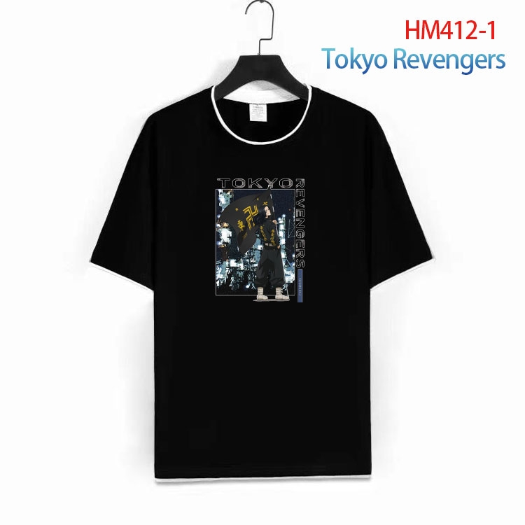 Tokyo Revengers  Cotton round neck short sleeve T-shirt from S to 4XL  HM 412 1