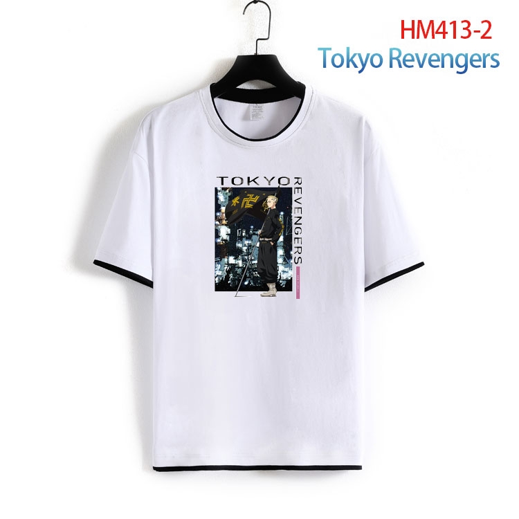 Tokyo Revengers  Cotton round neck short sleeve T-shirt from S to 4XL  HM 413 2