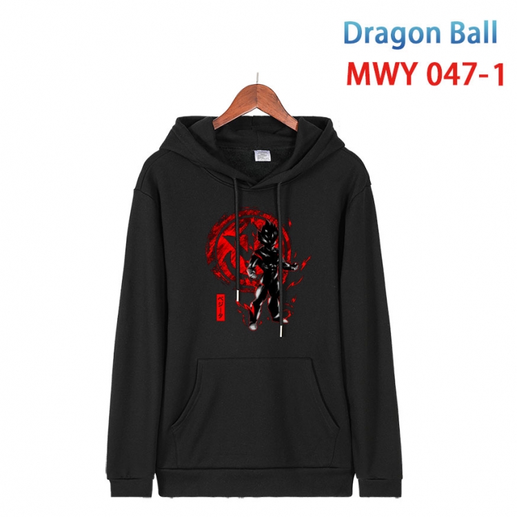 DRAGON BALL Cotton Hooded Patch Pocket Sweatshirt   from S to 4XL MWY 047 1