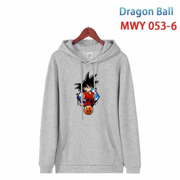 DRAGON BALL Cotton Hooded Patch Pocket Sweatshirt   from S to 4XL MWY 053 6