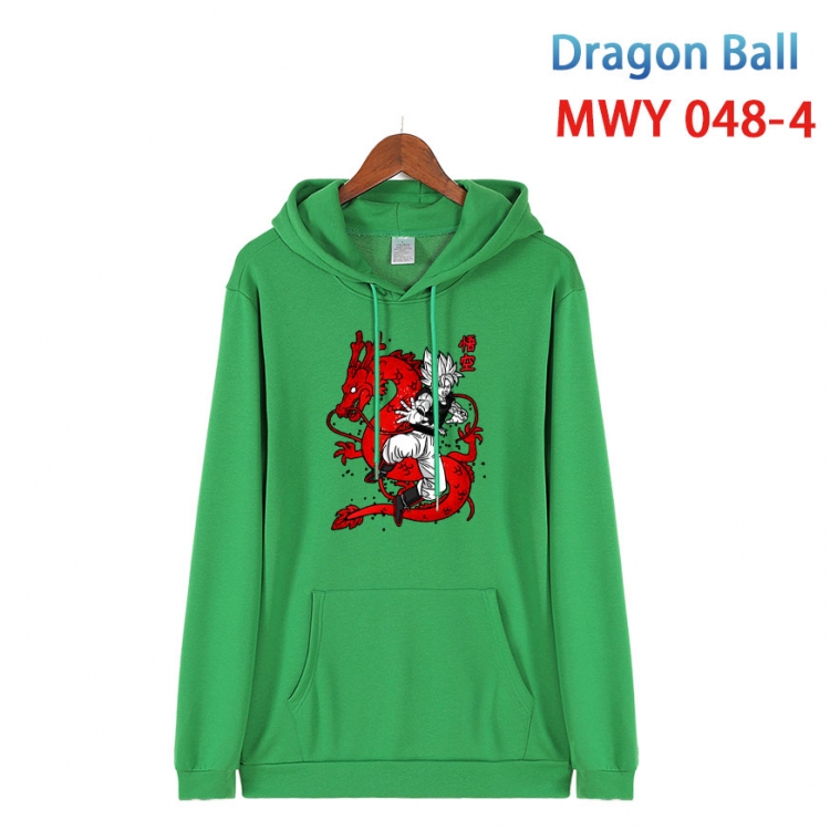 DRAGON BALL Cotton Hooded Patch Pocket Sweatshirt   from S to 4XL  MWY 048 4
