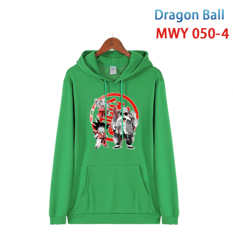 DRAGON BALL Cotton Hooded Patch Pocket Sweatshirt   from S to 4XL MWY 050 4