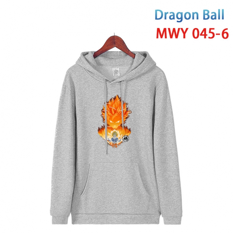 DRAGON BALL Cotton Hooded Patch Pocket Sweatshirt   from S to 4XL MWY 045 6