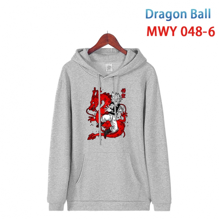 DRAGON BALL Cotton Hooded Patch Pocket Sweatshirt   from S to 4XL  MWY 048 6