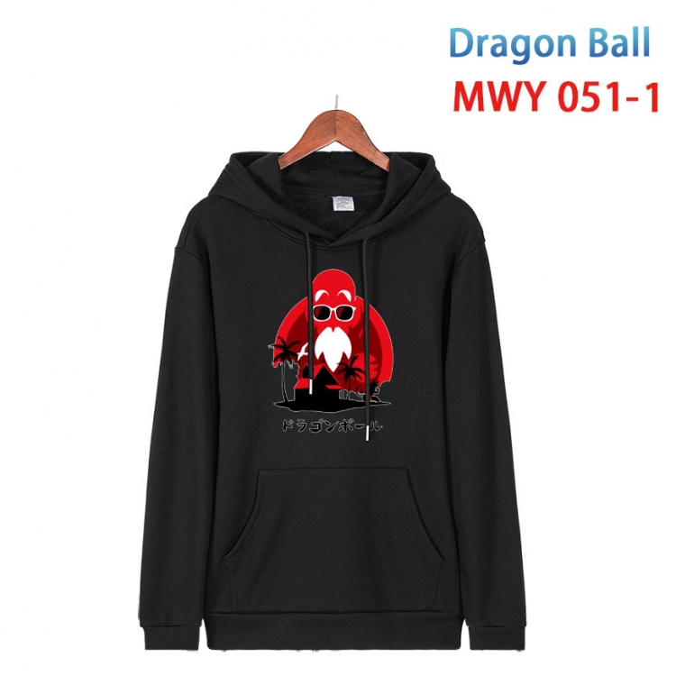 DRAGON BALL Cotton Hooded Patch Pocket Sweatshirt   from S to 4XL  MWY 051 1