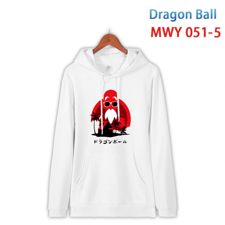 DRAGON BALL Cotton Hooded Patch Pocket Sweatshirt   from S to 4XL MWY 051 5
