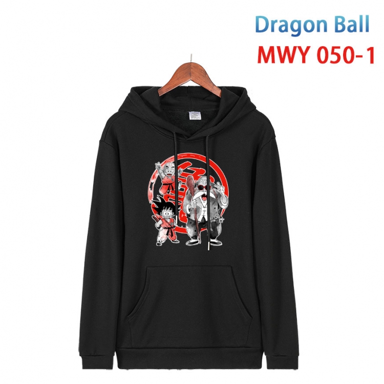 DRAGON BALL Cotton Hooded Patch Pocket Sweatshirt   from S to 4XL MWY 050 1