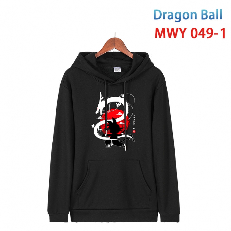 DRAGON BALL Cotton Hooded Patch Pocket Sweatshirt   from S to 4XL  MWY 049 1