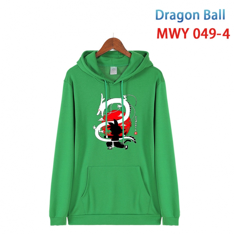 DRAGON BALL Cotton Hooded Patch Pocket Sweatshirt   from S to 4XL MWY 049 4